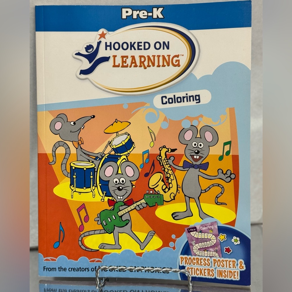 Hooked on Learning Coloring Book (2006) 64 pages